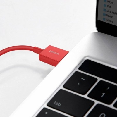 Кабель Baseus Superior Series Fast Charging Lightning 2.4A (1m) (CALYS-A09) Red