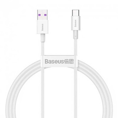 Кабель Baseus Superior Series Fast Charging Type-C 66W (1m) (CATYS-02) White