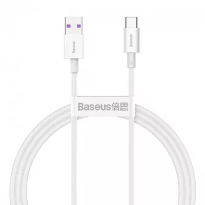 Кабель Baseus Superior Series Fast Charging Type-C 66W (1m) (CATYS-02) White