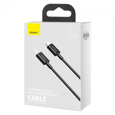 Кабель Baseus Superior Series Fast Charging Type-C To Lightning PD 20W 1м (CATLYS-A03) Blue