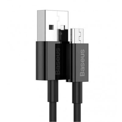 Кабель Baseus Superior Series MicroUSB 2A (CAMYS-01) Black 1m