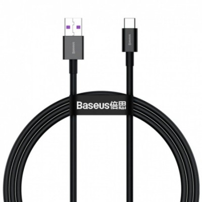 Кабель Baseus Superior Series Type-C 66W (CATYS-01) Black 1m Кабель Baseus Superior Series Type-C 66W (CATYS-01) Black 1m