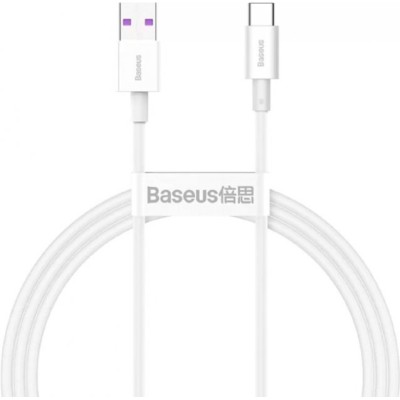 Кабель Baseus Superior Series Type-C 66W (CATYS-A02) White 2m