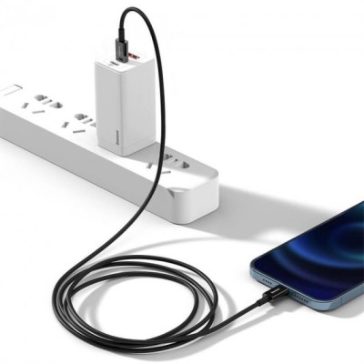 Кабель Baseus Superior Series Type-C/Lightning 20W (CATLYS-A01) Black 1m