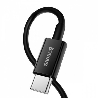 Кабель Baseus Superior Series Type-C/Lightning 20W (CATLYS-C01) Black 2m