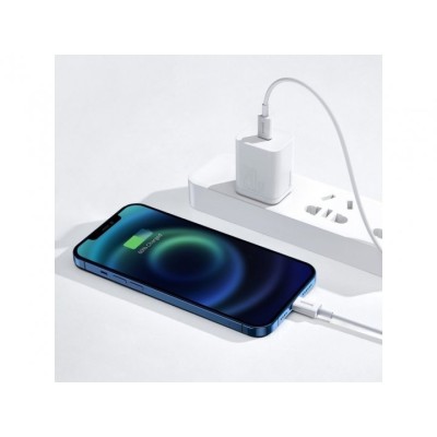 Кабель Baseus Superior Series Type-C/Lightning 20W (CATLYS-C02) White 2m Кабель Baseus Superior Series Type-C/Lightning 20W (CATLYS-C02) White 2m