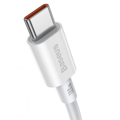 Кабель Baseus Superior Series Type-C/Type-C 100W (CATYS-B02) White 1m