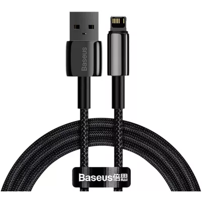 Кабель Baseus Tungsten Gold USB For Lightning 1m (CALWJ-01) Black\Gold