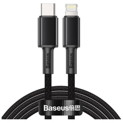 Кабель Baseus Type-C To Lightning 20W 2m(CATLGD-A01) Чорний Кабель Baseus Type-C To Lightning 20W 2m(CATLGD-A01) Чорний