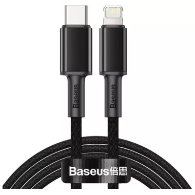 Кабель Baseus Type-C To Lightning 20W 2m(CATLGD-A01) Чорний