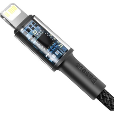 Кабель Baseus Type-C To Lightning 20W 2m(CATLGD-A01) Чорний Кабель Baseus Type-C To Lightning 20W 2m(CATLGD-A01) Чорний