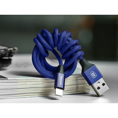 Кабель Baseus Yiven Lightning 1.2 М Navy (CALYW-13) Blue