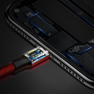 Кабель Baseus Yiven Lightning 1.2 М Red (CALYW-09) Red