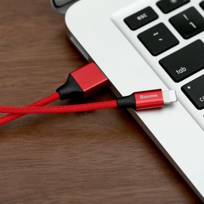 Кабель Baseus Yiven Lightning 1.2 М Red (CALYW-09) Red