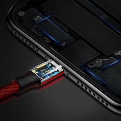 Кабель Baseus Yiven USB кабель For IP 1.8 М (CALYW-A09) Red