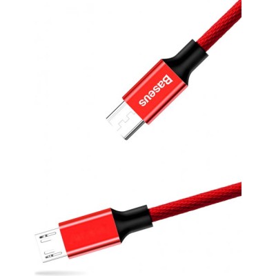 Кабель Baseus Yiven USB кабель For Micro 1.5m (CAMYW-B09) Red