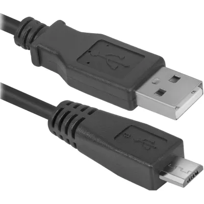 Кабель DEFENDER USB08-06 USB 2.0 AM-MicroBM 1.8м, пакет