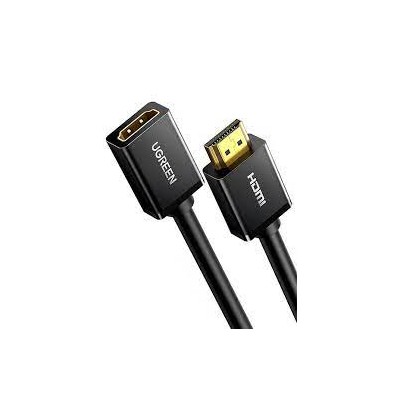Кабель UGREEN HD107 HDMI Male To Female Extension Cable 1m (10141) Black