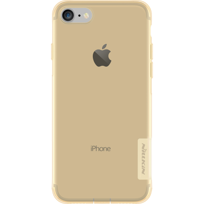 Чохол-накладка iPhone 7 Nillkin Nature Series silicon Gold