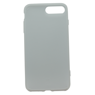Чохол-накладка iPhone 7-Plus Baseus Simple series Anti Scratch TPU White (ARAPIPH7P-C02)