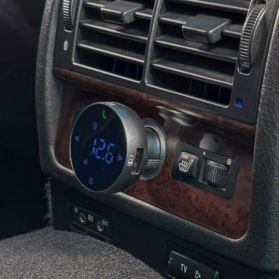 FM-трансмітер Proove Sound Sync 30W (PD+QC3.0) Type-C+USB (FMSS30110003) Grey