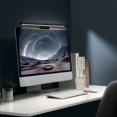 LED Лампа для Монітору Baseus I-Wok Pro Series Asymmetric Light Source Screen Hanging Light (DGIWK-P01) Black