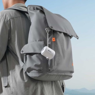 Автомобільний насос Baseus PocketGo Portable Air Pump (C11157700221-00) White