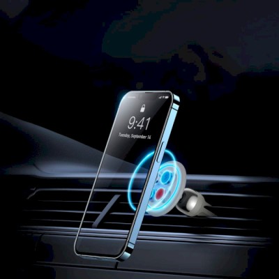 Автомобільний тримач Baseus C01 Magnetic Air Outlet SUCC000102 Creamy White