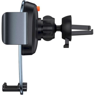 Автомобільний тримач Baseus Easy Control Clamp Pyste Type + Air Outlet Set (SUYK000001) Black