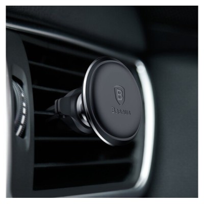 Автомобільний тримач Baseus Magnetic Air Vent Car (SUGX020001) Чорн.