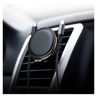 Автомобільний тримач Baseus Magnetic Air Vent Car (SUGX020001) Чорн.
