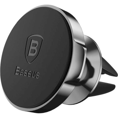 Автомобільний тримач Baseus Magnetic Air Vent Mount (SUER-A01) Black