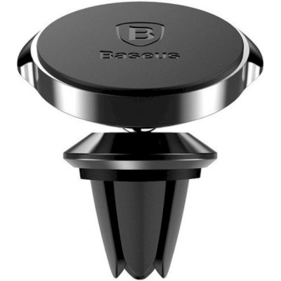 Автомобільний тримач Baseus Magnetic Air Vent Mount (SUER-A01) Black