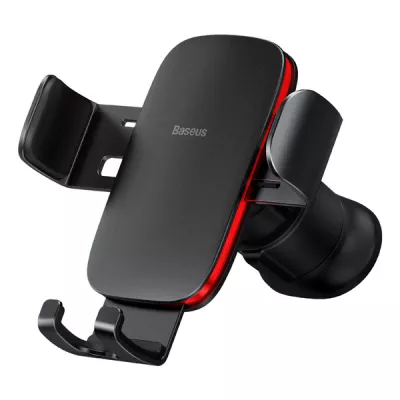 Автомобільний тримач Baseus Metal AgeⅡ Gravity Car Mount（Air Outlet Version）Black SUJS000001
