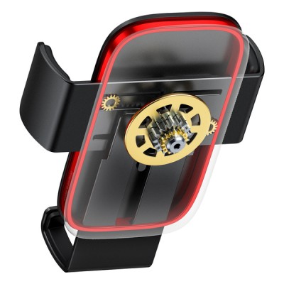 Автомобільний тримач Baseus Metal AgeⅡ Gravity Car Mount（Air Outlet Version）Black SUJS000001