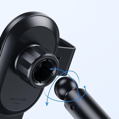 Автомобільний тримач Baseus Simplism Gravity Car Mount Holder (SUYL-JY01) Black