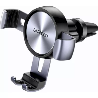 Автомобільний тримач UGREEN LP130 Gravity Drive Air Vent Mount Phone Holder (50564) Space Gray