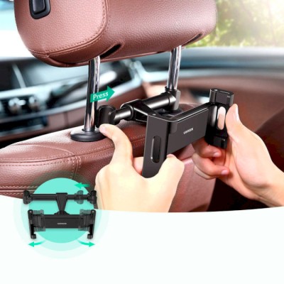 Автомобільний тримач UGREEN LP160 Car Headrest Mount Holder (60108) Black
