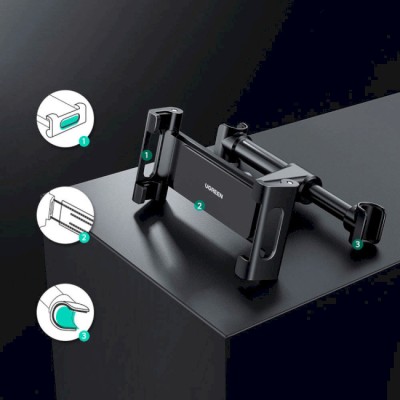 Автомобільний тримач UGREEN LP160 Car Headrest Mount Holder (60108) Black