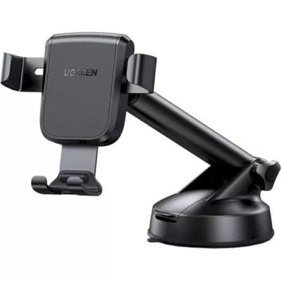 Автомобільний тримач UGREEN LP200 Gravity Phone Holder with Suction Cup (60990B) Black