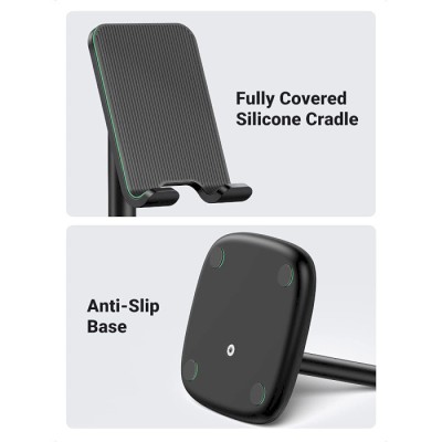 Автомобільний тримач UGREEN LP280 Adjustable Desk Phone Holder (80194) Black