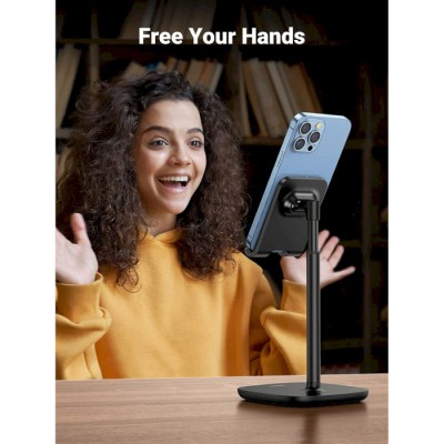 Автомобільний тримач UGREEN LP280 Adjustable Desk Phone Holder (80194) Black