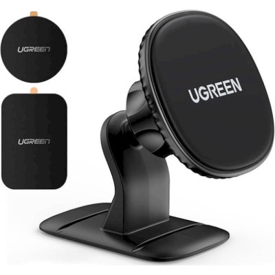 Автомобільний тримач UGREEN LP292 Magnetic Phone Holder for Car (80785) Black