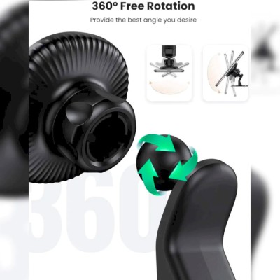 Автомобільний тримач UGREEN LP292 Magnetic Phone Holder for Car (80785) Black