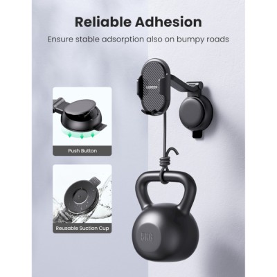 Автомобільний тримач UGREEN LP405 Waterfall-Shaped Suction Cup Phone Mount (20473)