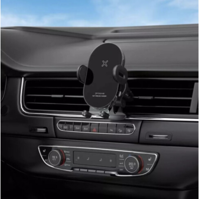 Автомобільний тримач З бездротовою зарядкою Proove Rounded Energy 15W (WHRE15010001) Black