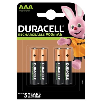 Акумулятор DURACELL HR03 (AAA) 900mAh уп. 4шт. Акумулятор DURACELL HR03 (AAA) 900mAh уп. 4шт.
