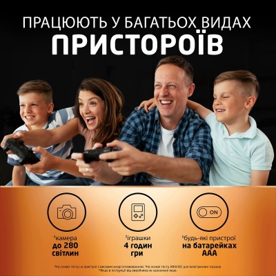 Акумулятор DURACELL HR03 (AAA) 900mAh уп. 4шт. Акумулятор DURACELL HR03 (AAA) 900mAh уп. 4шт.