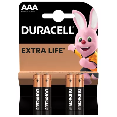 Батарейка DURACELL LR03 MN2400 1x4 шт.