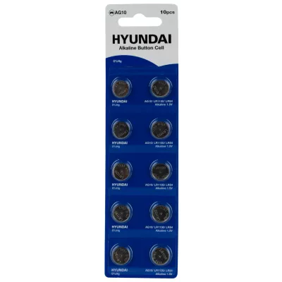 Батарейка HYUNDAI AG10 Blister 10